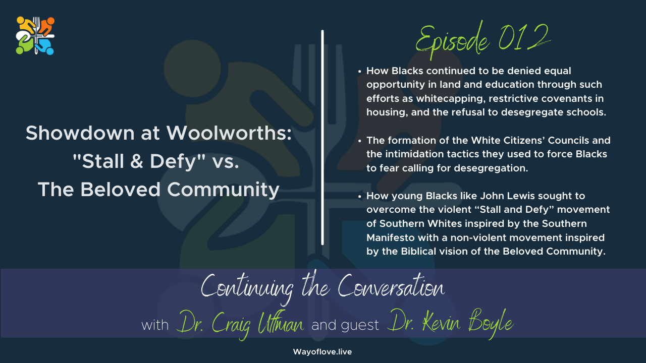 Showdown at Woolworths: "Stall & Defy" vs. The Beloved Community