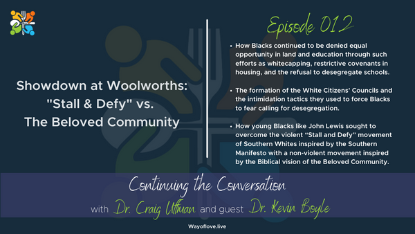 Showdown at Woolworths: "Stall & Defy" vs. The Beloved Community